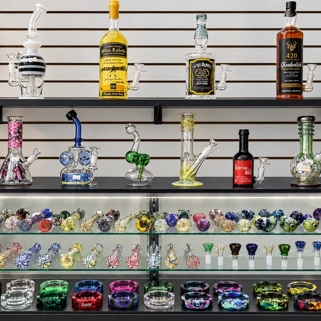 Glass and bongs